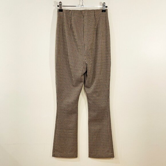 Last Chance! New Tuckernuck Ashford Fall Houndstooth Kickflare Pant XS $168 - Picture 3 of 7